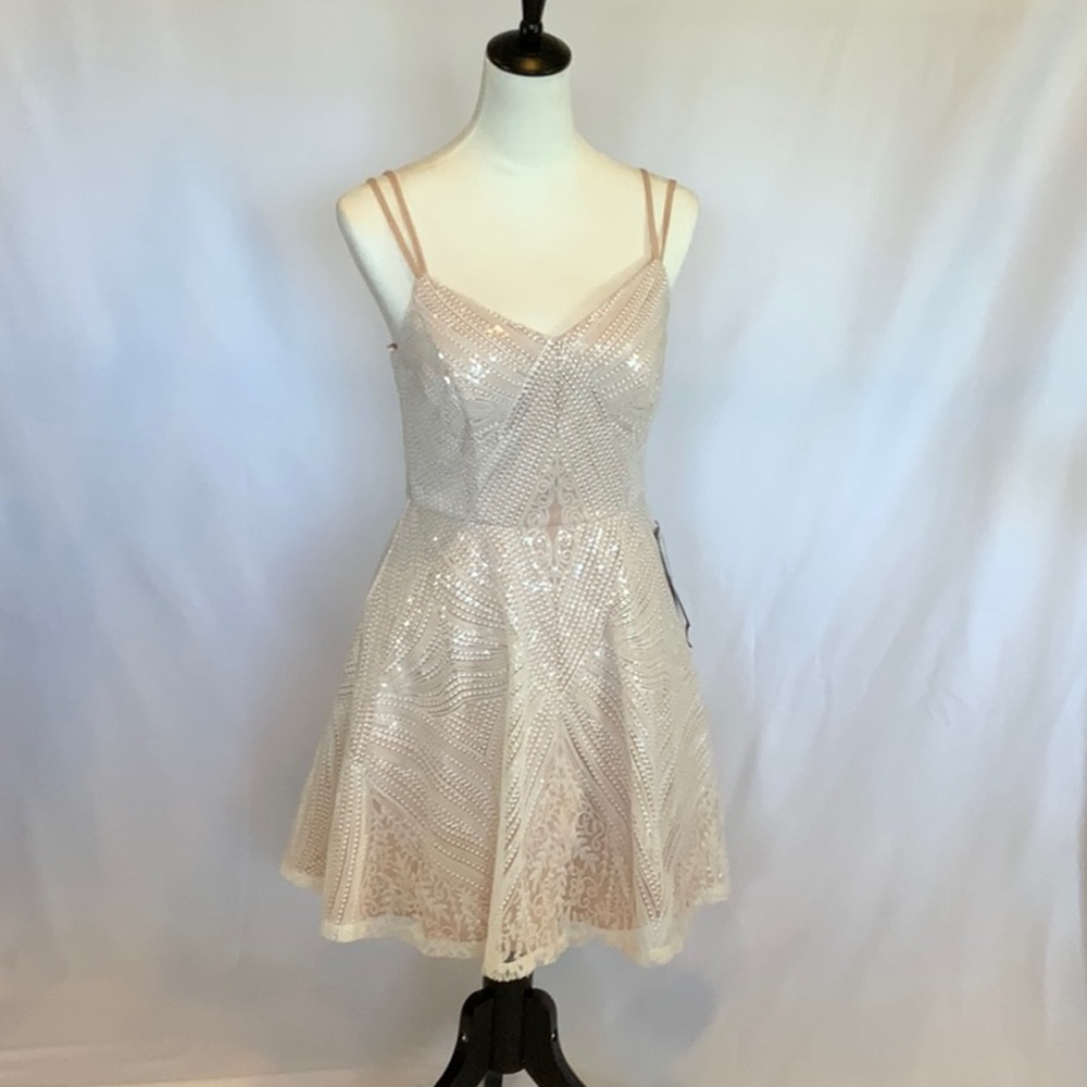 City Studio Sparkling Sequin Dress Size 7